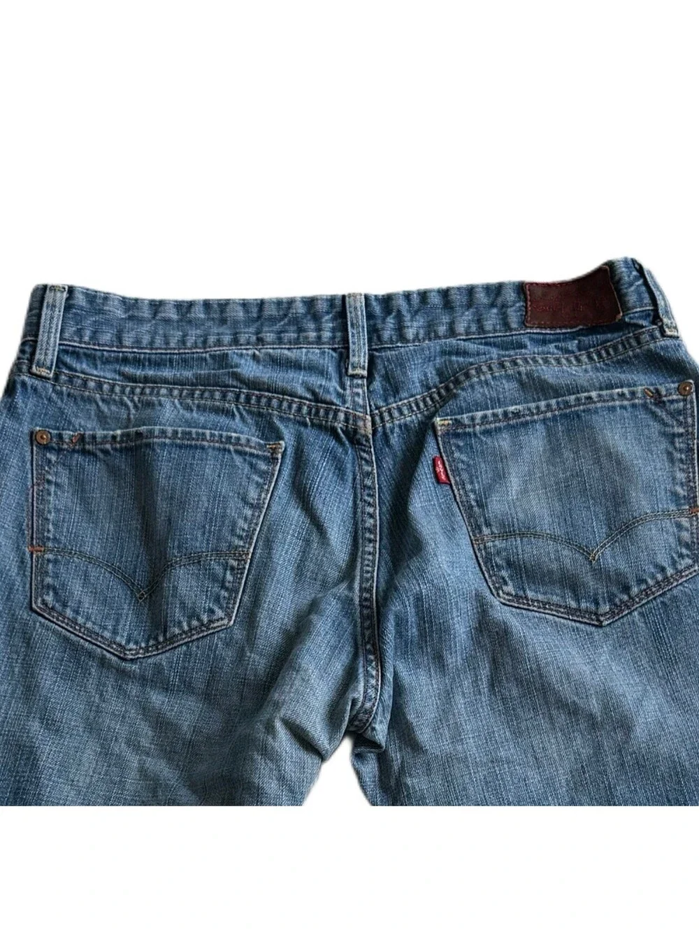 Levi’s Red Collection Men’s Slim Straight Jeans W36 L30 Blue 100% Cotton
